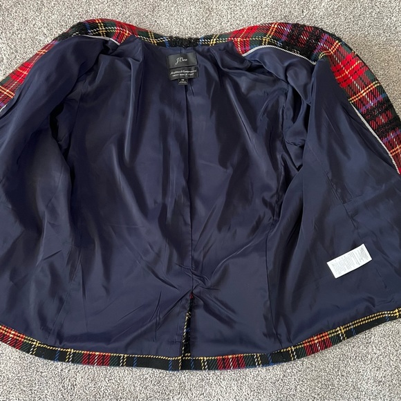 J. Crew | Going-Out Blazer in Stewart Tartan - Picture 4 of 4